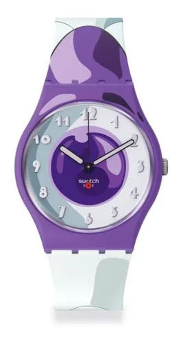 Reloj Swatch Mujer Morado MercadoLibre