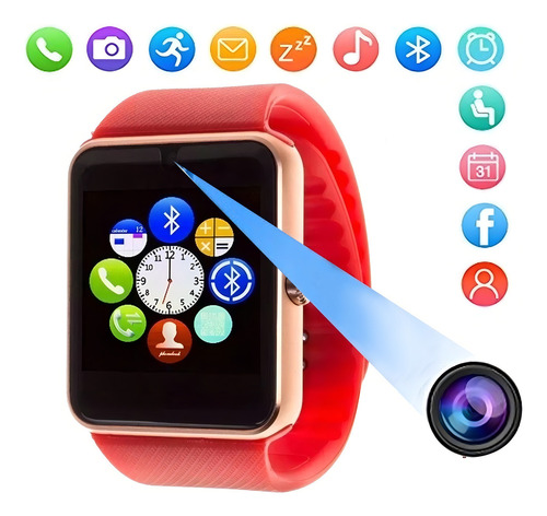 Lançada a câmera Sim para celular Smart Watch Gt08 Iwatch
