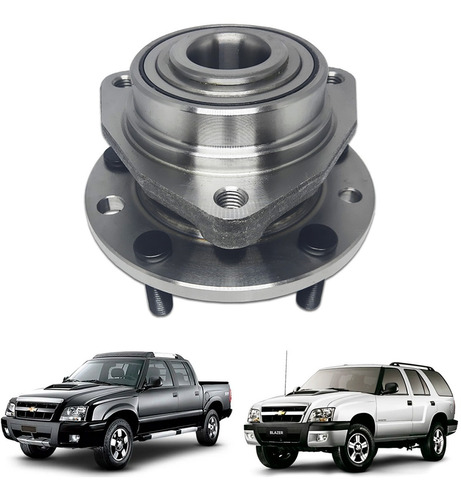 Cubo Roda Dianteira Gm Blazer S10 4x4 1998 A 2011  S/abs