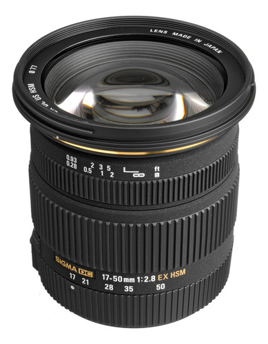 Lente Sigma 17-50mm, F2.8 Ex Dc Os Hsm Para Nikon