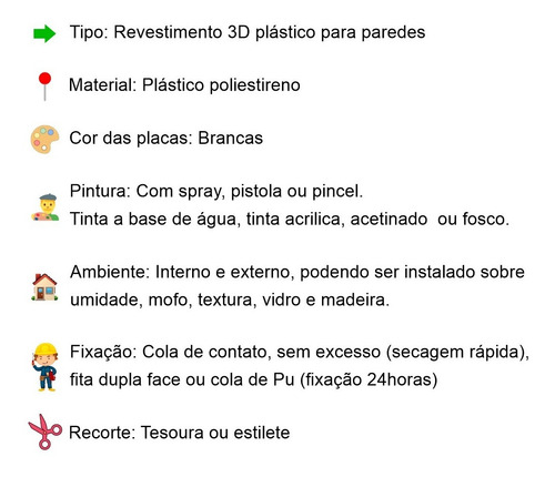 Imagem 2 de 9 de 16 Placas De Parede Cubos Ilove3d 50cm X 50cm Revestimento