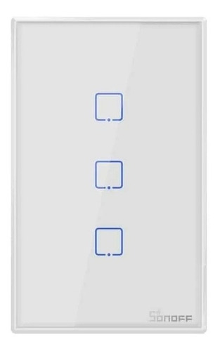 Interruptor Smart Wi-fi Sonoff 3 Botões Compatível Com Alexa