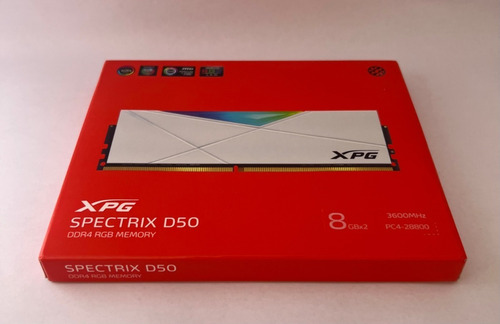 Imagem 2 de 10 de Memória Xpg Spectrix D50 Rgb Ddr4 3600mhz Cl18 2x8gb - 16gb