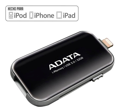 Memoria Usb Adata Ue710 32gb Usb 3.0 Lightning Pc/iPhone 4k