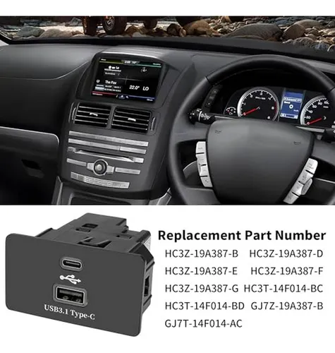 Interfaz Usb Carplay Xinrintong Para Ford Lincoln Sync 3