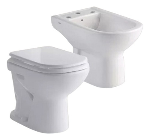 Inodoro  Corto + Bidet Ferrum Bari