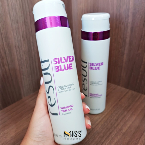 Kit Shampoo Restaurador Finalizador Óleo Loiros E Grisalhos