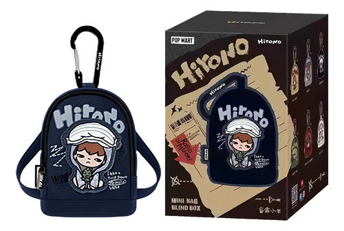 Pop Mart Hirono Monedero Mini Bag Blind Box Negro