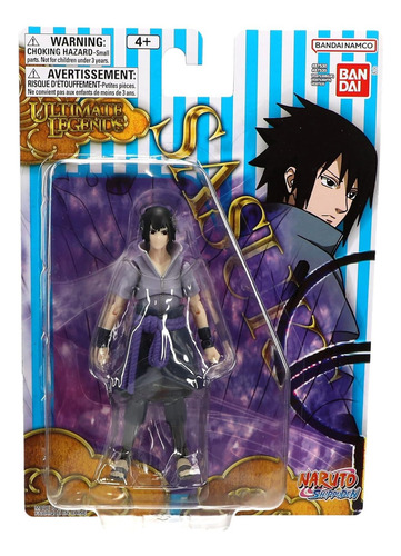 Sasuke Uchiha Ultimate Legends Naruto Shippuden 10 Cm Bandai