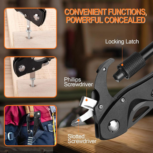 Multiherramienta Con Cuchillo De Bolsillo 7 En 1