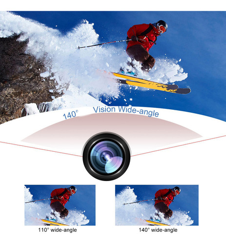 Y S Pantalla Lcd 1080p Hd De 2 Pulgadas, Deportiva,