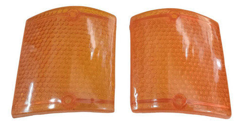 Lentes Delanteros Naranja Fiat 128 Berlina X2 