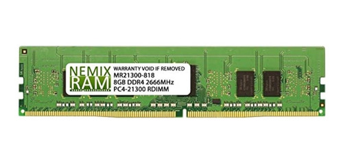 Memoria Ram Dell Ddr4 8gb 2666mhz Modelo A9781927 /v /v