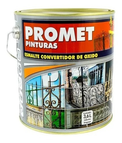 Convertidor De Oxido Promet 1 Lt Pintura Metales Oxido