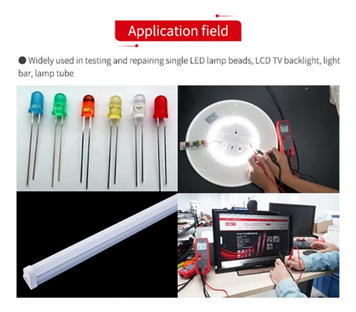 Probador De Lámparas Led Uni-t Ut659a Tiras Led