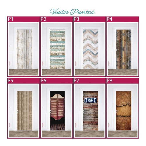 Vinilos Decorativos Para Puertas