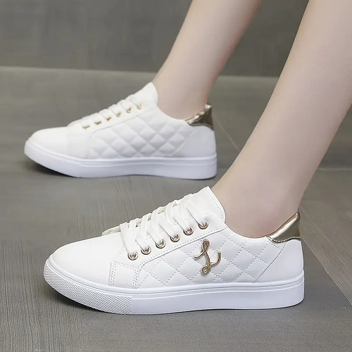 Zapatillas Casual Transpirables De Suela Blanda Para Mujer
