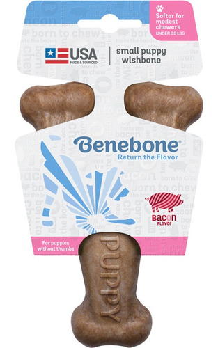 Benebone Wishbone Puppy Tocino  - Envíos A Todo Chile