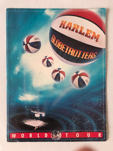 Programa Harlem Globetrotters World Tour Mexico 1990 24x32cm (Usado)