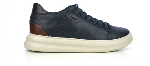 Tenis Urbano Freeport Negro Max Denegri +7cms De Altura