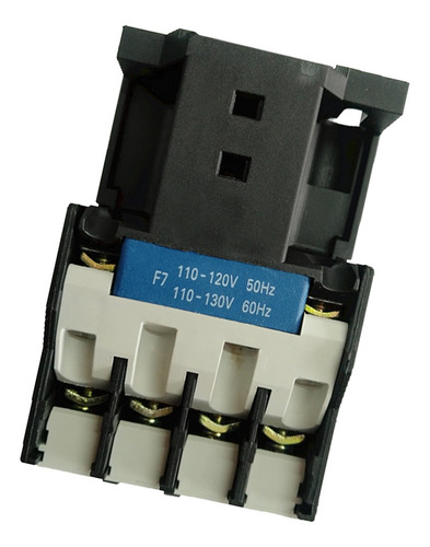 Imagem 1 de 7 de Contator De Pólo Preto-110v