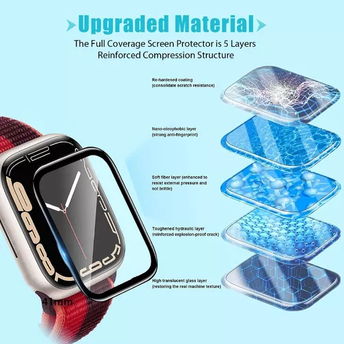 Protector de Pantalla Mica para Smartwatch 45 mm Polymer Nano - Promart