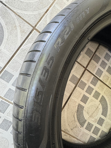 Pneu 315/35r21 111y Pzero Pz4 Runflat Pirelli Usado Y (Usado)