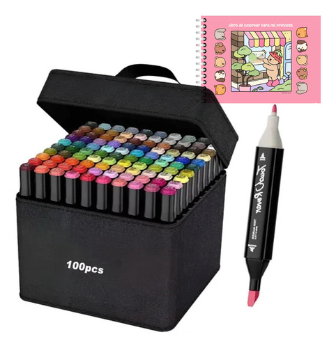 100 Ferramentas De Arte Em Cores: Caneta Colorida Com Livro