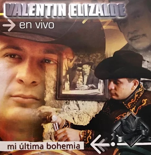 Cd Valentin Elizalde En Vivo Mi Ultima Bohemia Mercadolibre