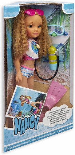 Muñeca Con Accesorios Save The Turtles Juguete Nancy Nias