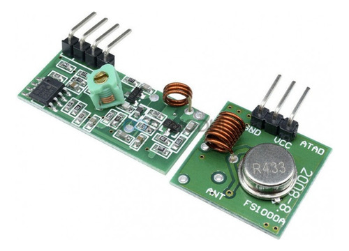 Módulo Rf Transmisor Y Receptor 433mhz Arduino