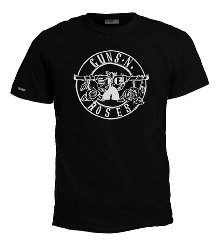 Camiseta Guns N' Roses  Estampadas Rock Algodón Cln Eco