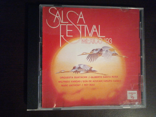 Salsa Festival México 93 Cd Varios Artistas América Columbia