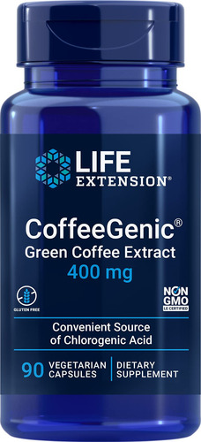 Life Extension Extracto Café Verde 400mg 90 Cápsulas