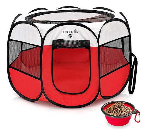 Casa Para Perros Plegable Portátil Serenelife Slptsr107