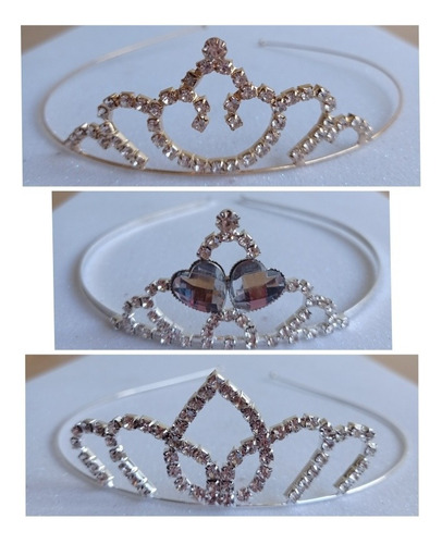 Imagen 6 de 7 de Tiaras Diademas Para Niñas