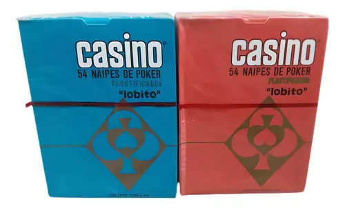 NAIPES CASINO POKER 54 PLASTIFICADOS