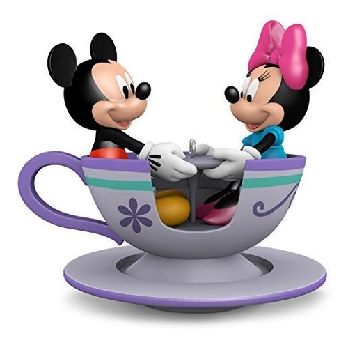 Sello Taza De Té Para Dos Mickey Y Minnie Mouse Del Ornament