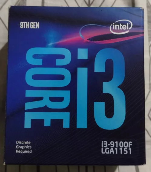 Procesador Intel Core I3-9100f Sin Grafica Integrada