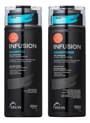 Kit Infusion Truss Com Shampoo E Condicionador 300ml