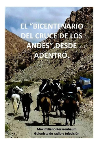 Libro Cruce De Los Andes