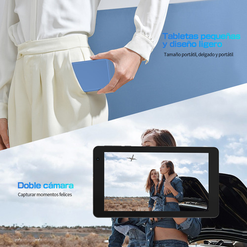 Tableta Pritom 8'' Android 13 Octacore Azul 8gb Ram 64gb Rom
