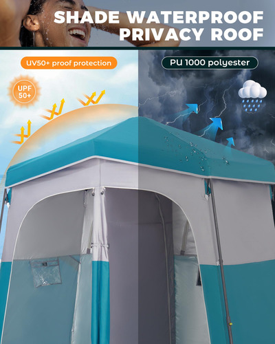 Kingcamp Tienda De Campaña Para Ducha Y Privacidad Portátil