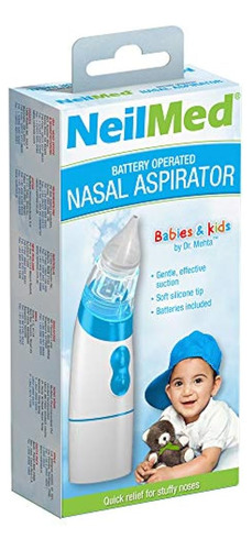 Aspirador Neilmed - Aspirador Nasal A Pilas Para Bebés Y Niñ