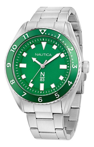 Reloj Nautica Moda Modelo: Napfwf408 Correa Gr Ve Ac Ac An