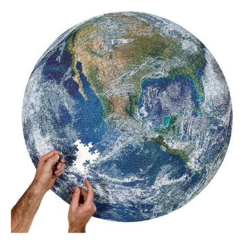 Imagen 3 de 3 de Rompecabezas Planeta Tierra, 1000 Piezas