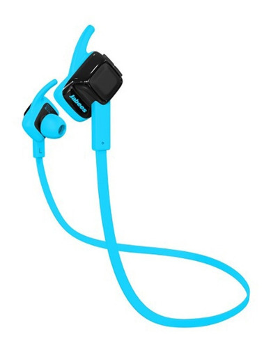 Audifonos Bluetooth Azul Neon Auriculares Beating Jabees