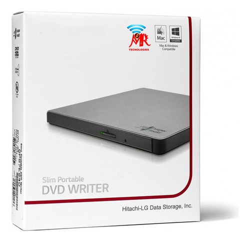 Multigrabador LG Dvd Externo Gp65nb60 Ultra Slim Portable