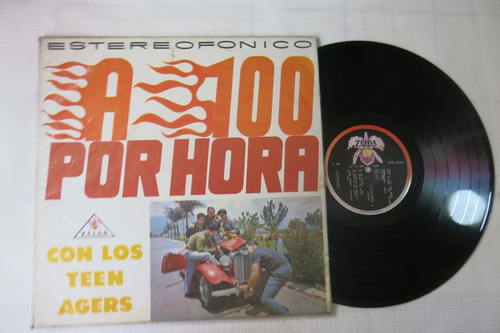 Vinyl Vinilo Lp Acetato Los Teen Agers A 100 Por Hora Tropic