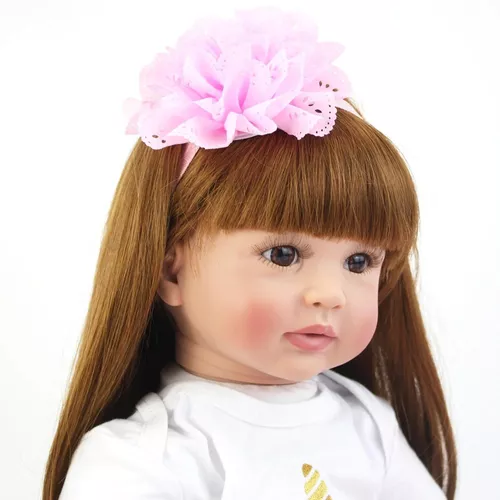 Bebê Reborn Realista Original 60 Cm A Ponta Entrega Pomoção